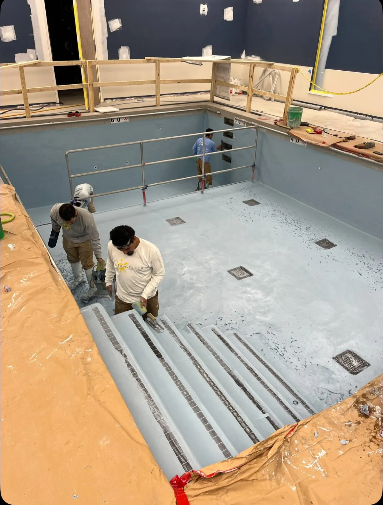 Private community pool
