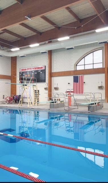 Indian Creek Natatorium competition pool