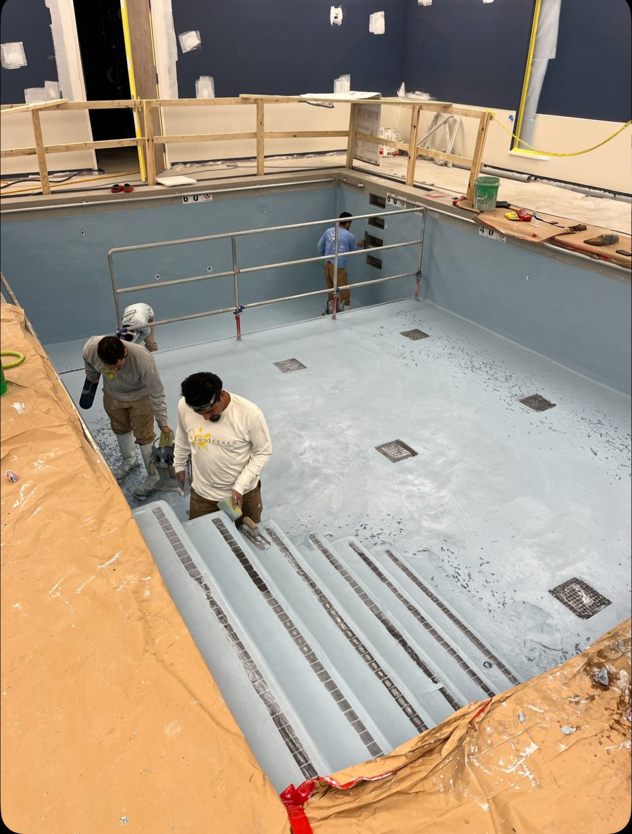 Private community pool